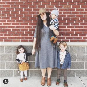 Zara large midi dress